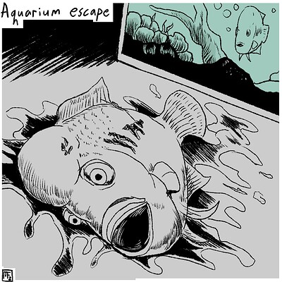 Aquarium_escape_Daily_Spitpaint