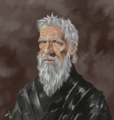 Caballero con barba