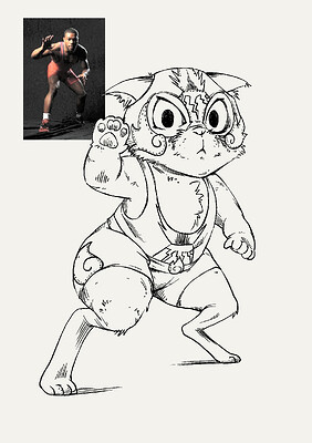 CatFighter09-Wrestling