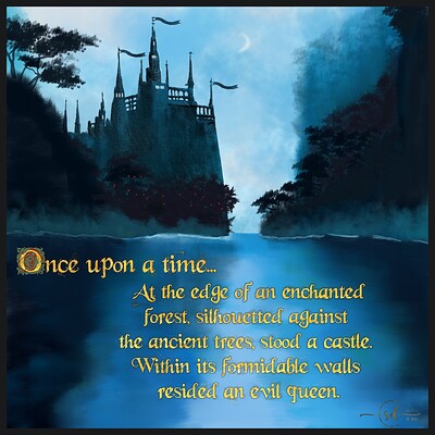 Krita Challenge 0425 Fairy Tale Castle
