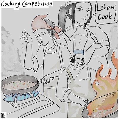 Cooking_competition_Daily_Spitpaint