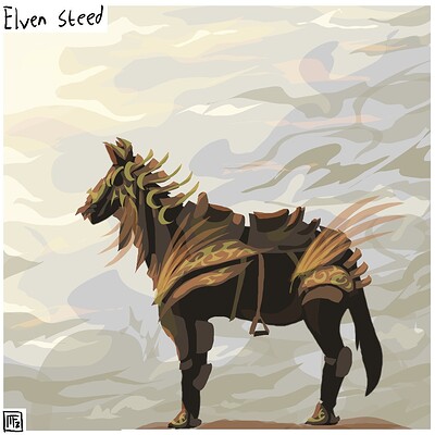 Elven_steed_Daily_Spitpaint