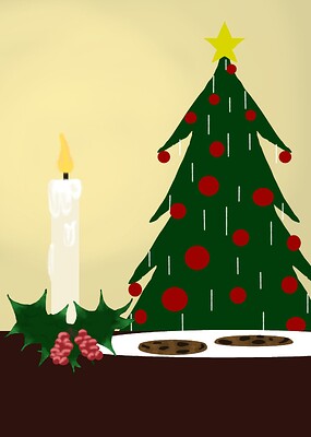 Cookies and candles