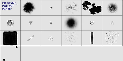 Brush Tips of the MB_Starter_Pack_V8.abr