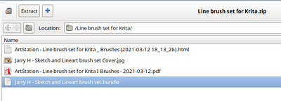 Bundle in zipped folder