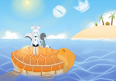 Kiki_and_Leon_in_the_beach02