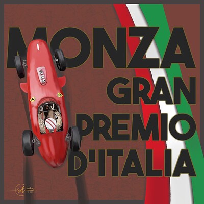 Krita Challenge 0725 Cool Rides - Scuderia Ferrari Monza