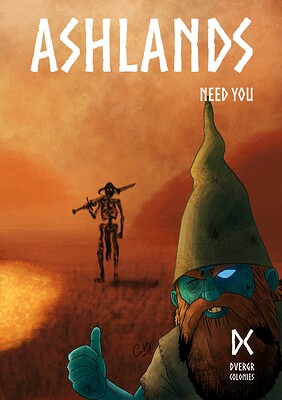 Valheim Ashlands Poster