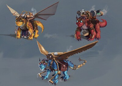 dragon courier concepts