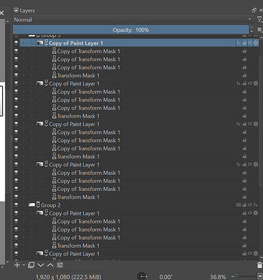 insane settings mentioned yesterday to force workload