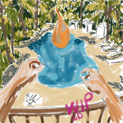 Krita Challenge 0326 5 Sec Before Water Balloon