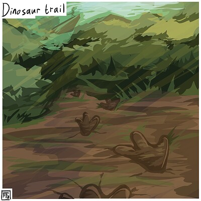 Dinosaur_trail_Daily_Spitpaint