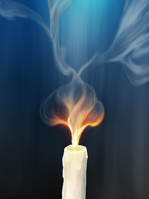 Christmas Candle