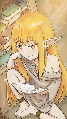 Fanart_serie-Sousou_no_frieren_(Light)