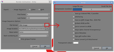 render as image sequence