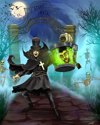 heavy metal legends 2 NegroMancer