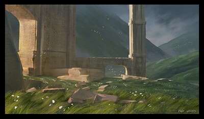 Landscape sketch 9