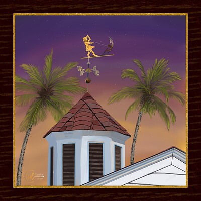 Krita Challenge 0925 Breezy Day Fiji Weathervane