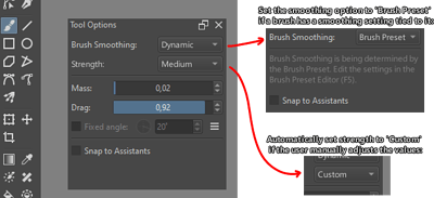 Brush Smoothing