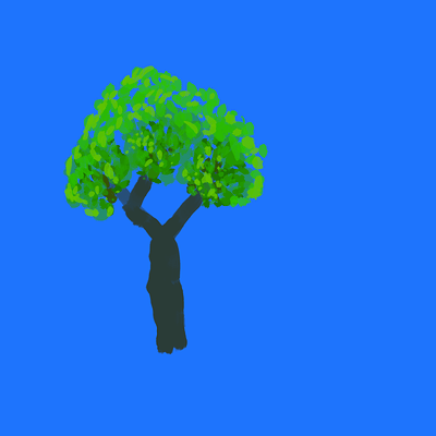 a happy tree