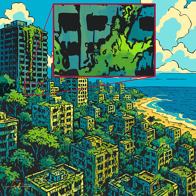 Krita Challenge 1125 Civilization Engulfed - Zombie Waldo