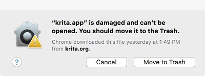 Krita ERROR