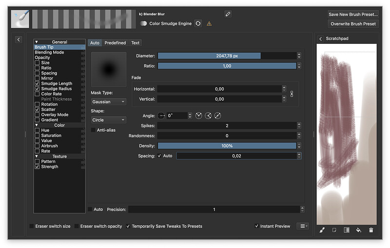 Gaussian Blur / Blur Engine - Feature Requests - Krita Artists