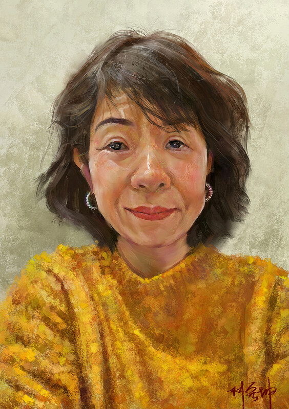 My Facebook friends - Finished Artworks - Krita Artists