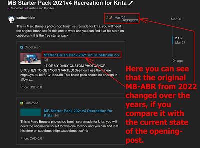 MB Starter Pack 2021v4 Recreation for Krita
