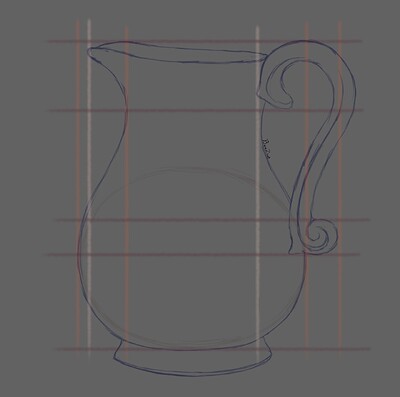 Jug study, frame