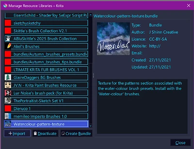 Manage Resource Libraries jshinn
