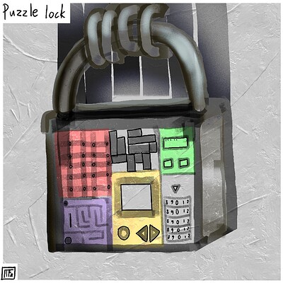 Puzzle_lock_Daily_Spitpaint