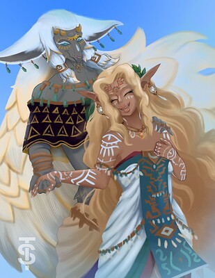 Rauru and Sonia