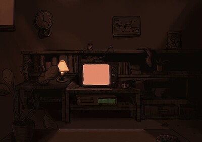 BG 1 - woonkamer met tv_sep