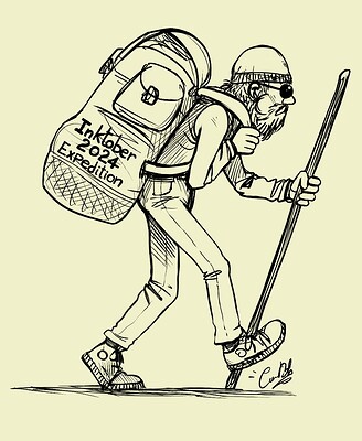 Inktober 2024 24 Expedition