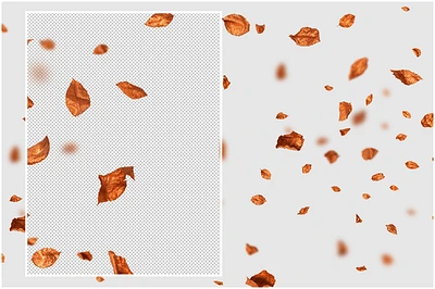 Golden Copper Leaves (4)