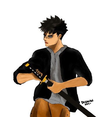 samurai consep no bg