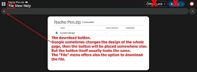 Google download small