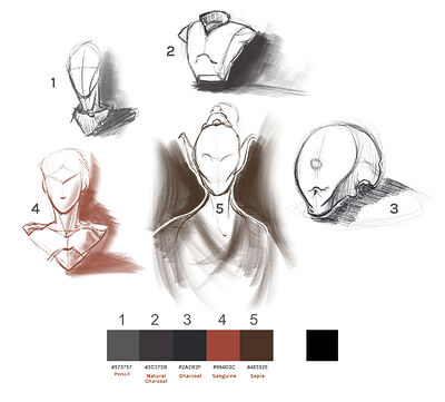 Pencil & Charcoal Palette