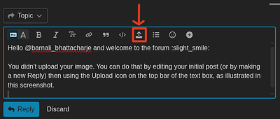 The Upload Icon