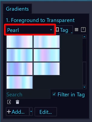 Pearl Gradients - Lilly Mist