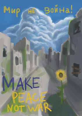 Make PEACE not war!