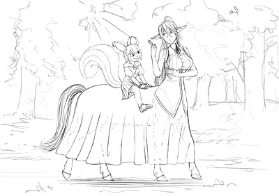 Kiki & Cerea WIP1