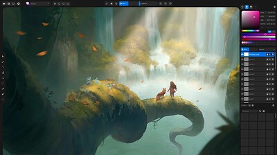my-krita-ui-redesign-with-project-files-background-art-by-v0-2arvx130mfzf1