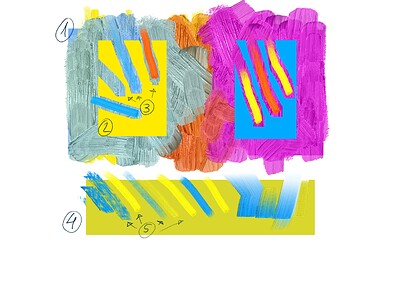 Fail combining shapes and painting