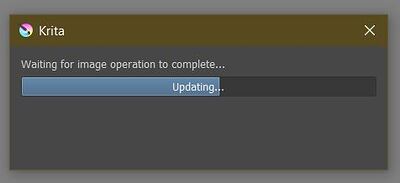 Failed to render animation frames Updating