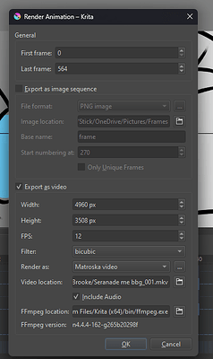 Need help rendering animations - General Questions - Krita Artists