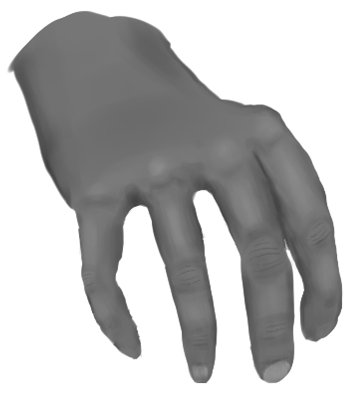 HumanHandGrey