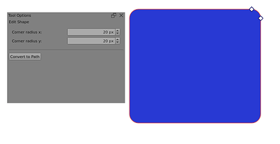 Edit Shapes - Round Corners