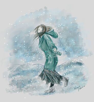 WingedWarrior_DanceintheSnowfall